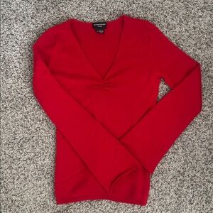 Sutton Studio Cashmere Red Sweater